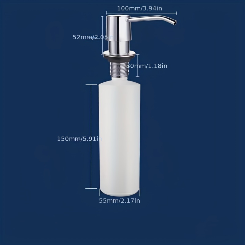 304 Extended Silicone Cleaning Press No Night Soap Dispenser - Temu