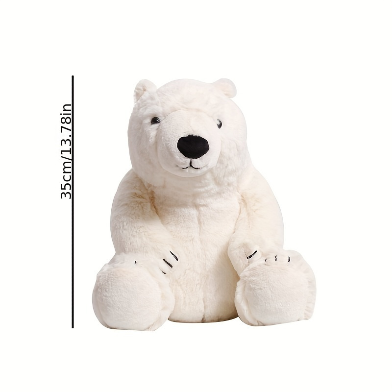 1pc Lindo Oso Polar Peluche Oso Mu eca Para Enviar Familia Amigos Mejor Regalo De Cumplea os Navidad