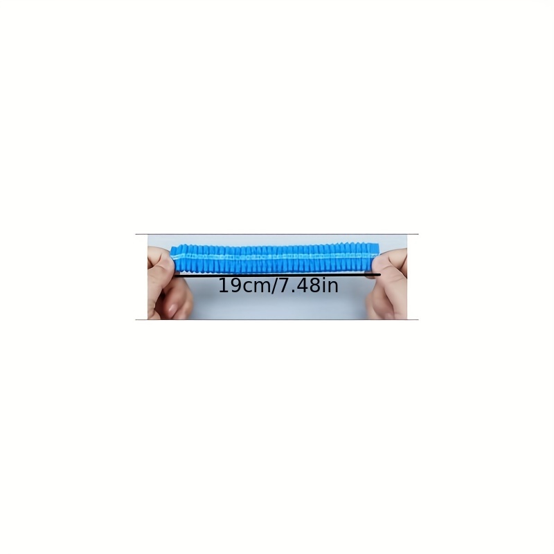 40pcs Disposable Head Cover Non-woven Strip Hat Dustproof Cap