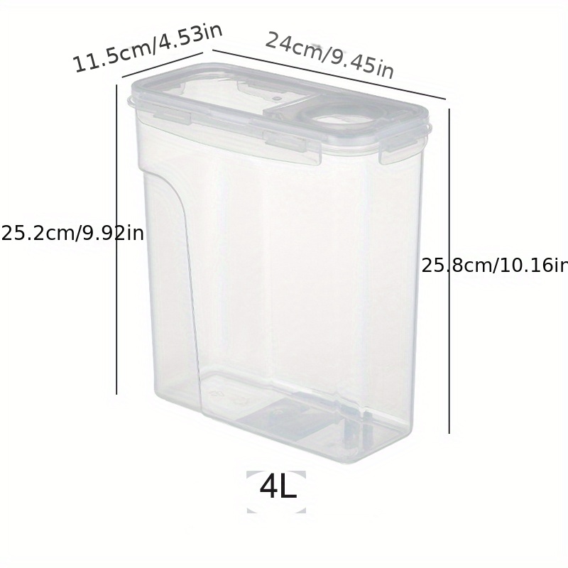 Transparent Food Storage Container Sealed Moisture-proof Box