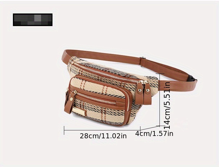 Tweed on sale fanny pack