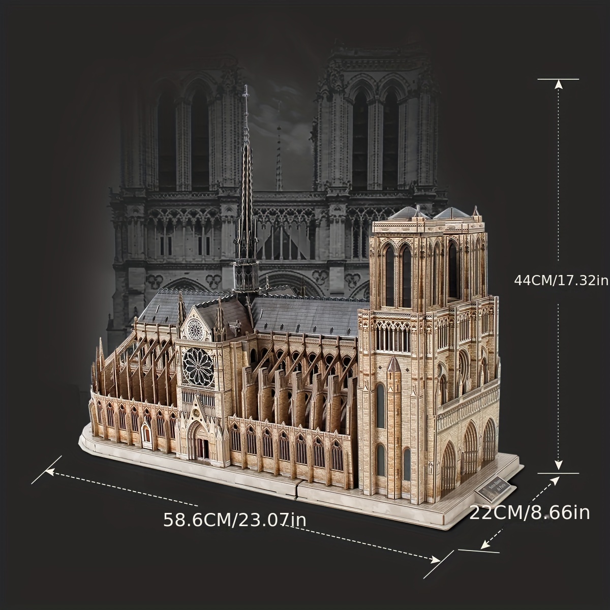 3D Puzzle – Notre Dame