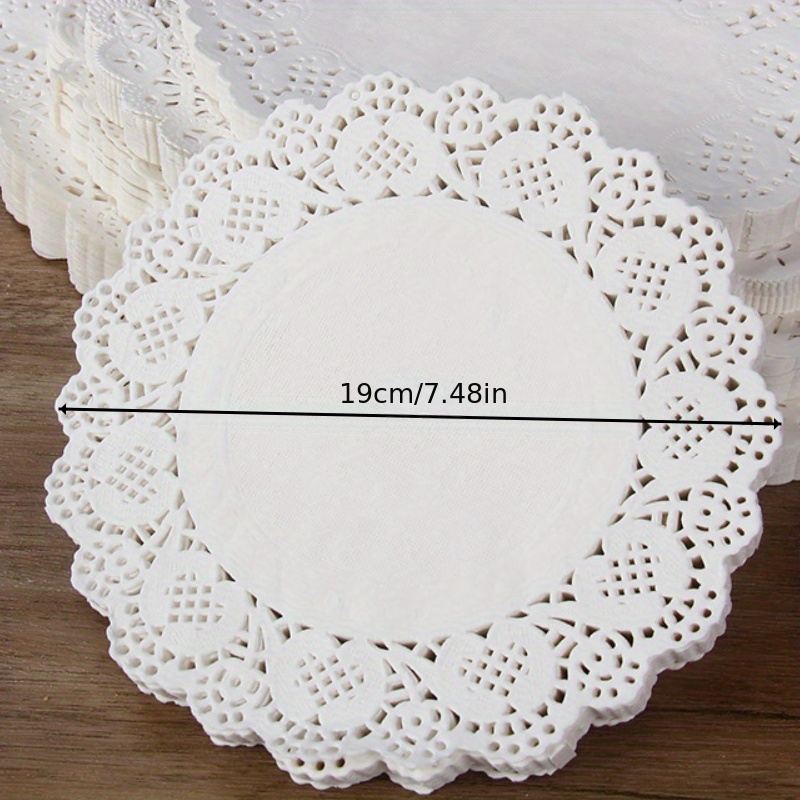 Xmas Lace Paper Doilies Holly Leaf Pattern Doilies Placemats - Temu