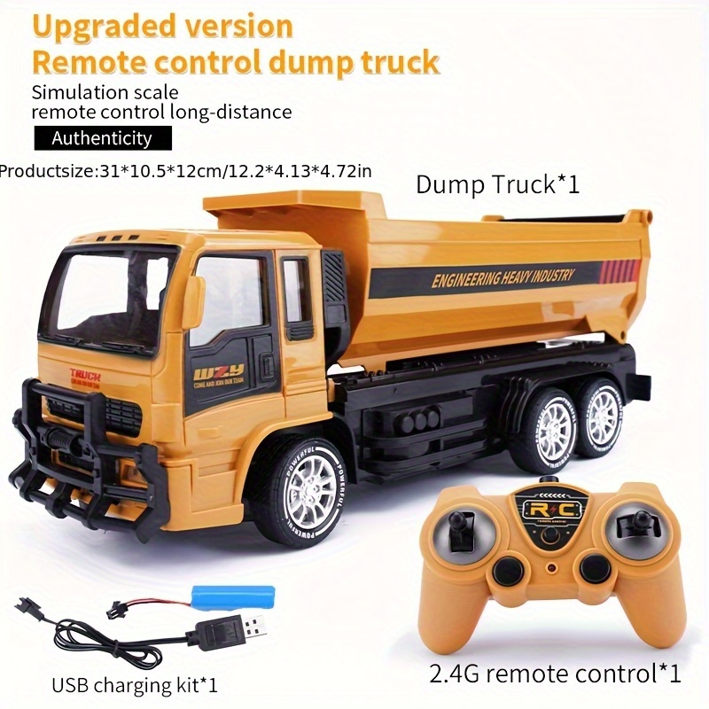 dumper truck toy rc dump truck kit
