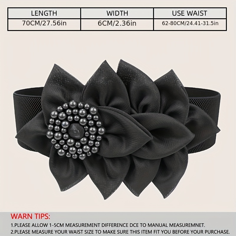 черный цветок корсет пояс для женщин корсет эластичный красный пояс для женщин дикий пояс  детали пояса 0