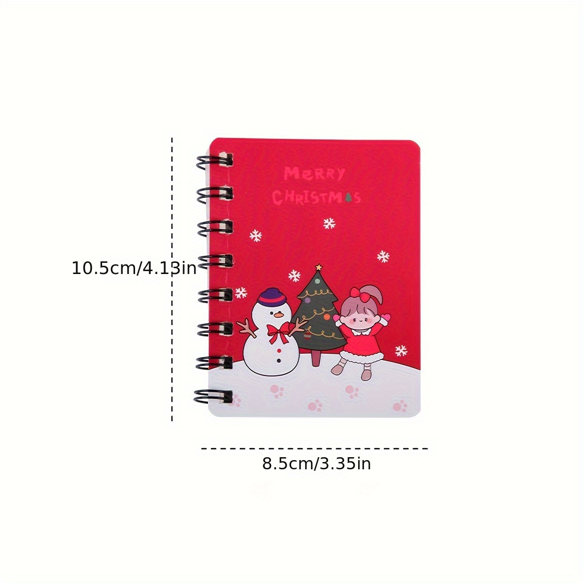 12 Piezas Mini Cuadernos Navideños Bloc Notas Regalos Fiesta - Temu