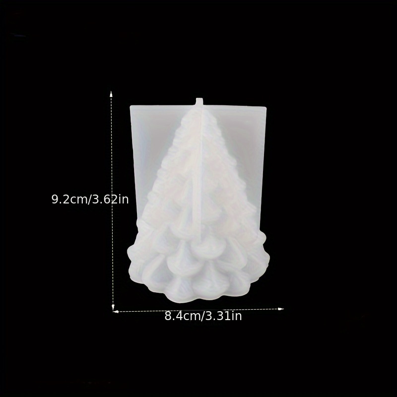 DIY Christmas Tree Silicone Candle Mold Crystal Epoxy Resin