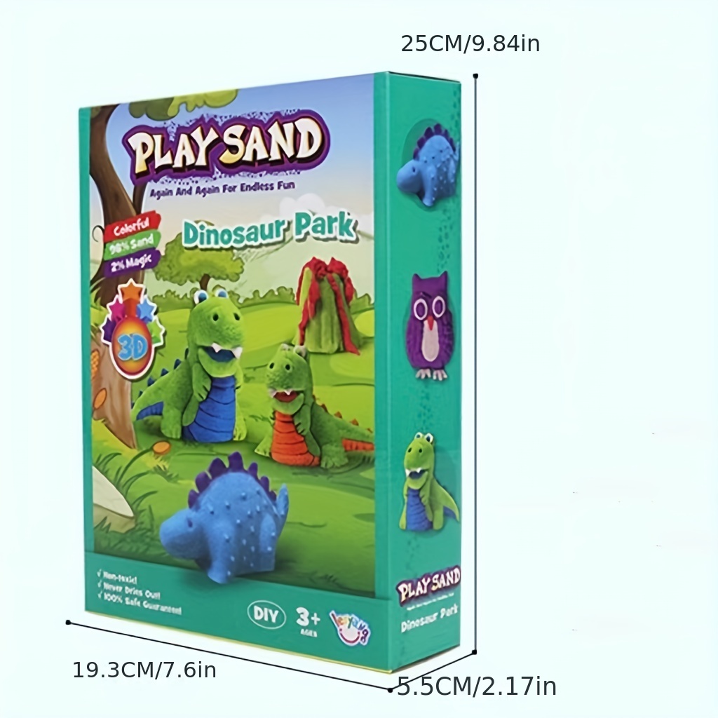 Space Sand Set Magic Sand Power Diy Children's Playground - Temu