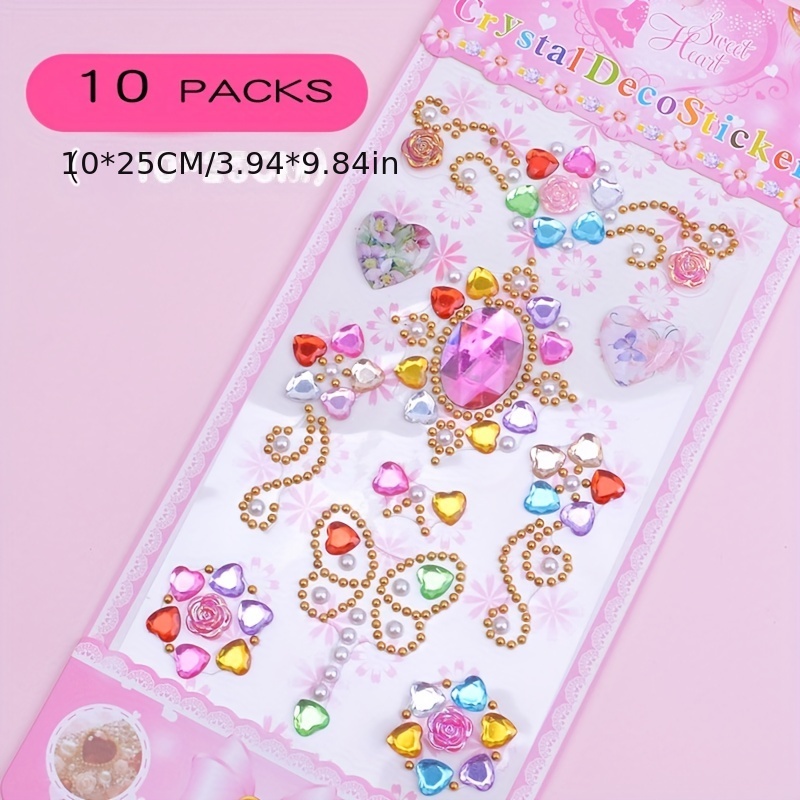 Children's Stickers Paper 3d Shiny Shake Stickers - Temu