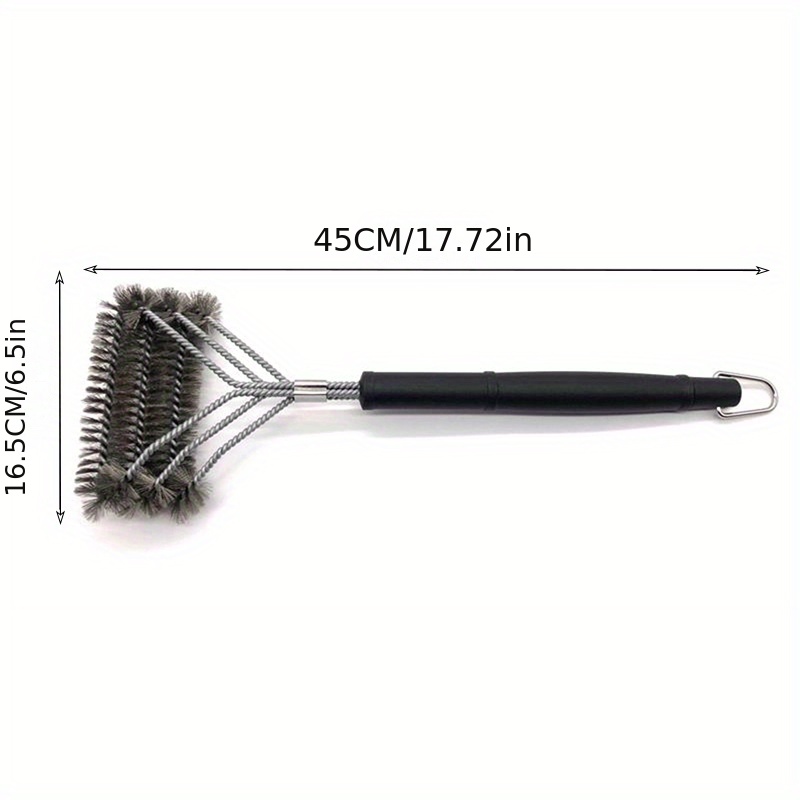 Grill Brush Bristle Free BBQ Non Wire Grill Brush and Scraper 16.5