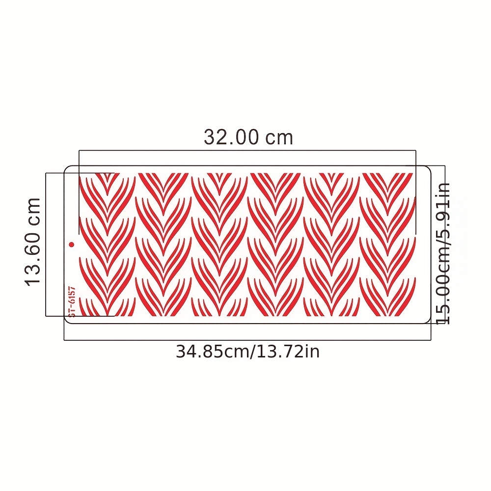 DIY Fondant Cake Stencil Stamps Stencils Embossing For Decorating Tool  Plastic Spray Mold Cookies Chocolate Drawing Painting