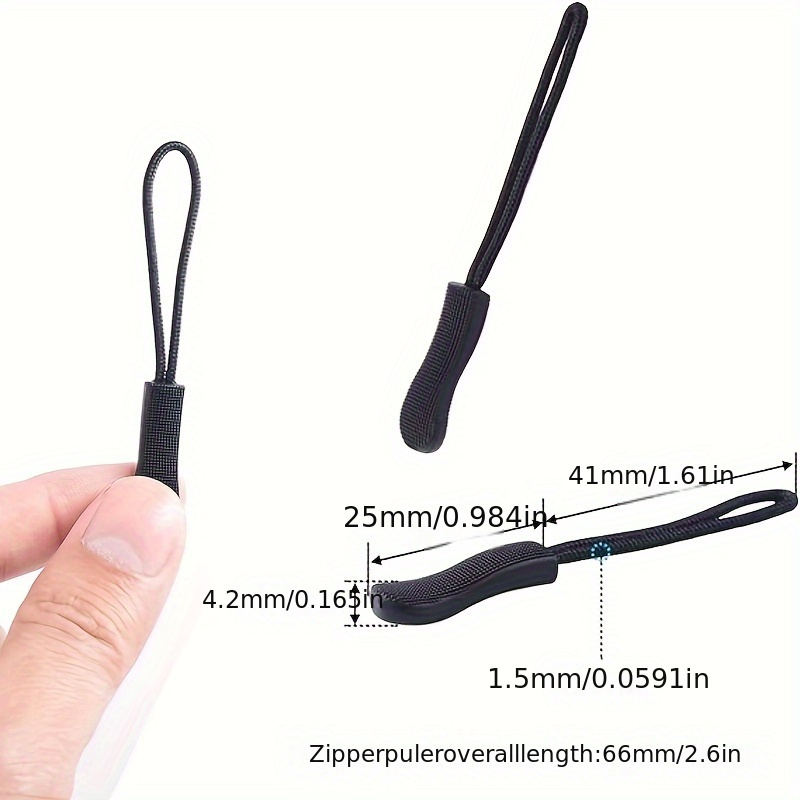 Multi purpose Zip Zipper Pulls Cord Rope For Outdoor Travel - Temu