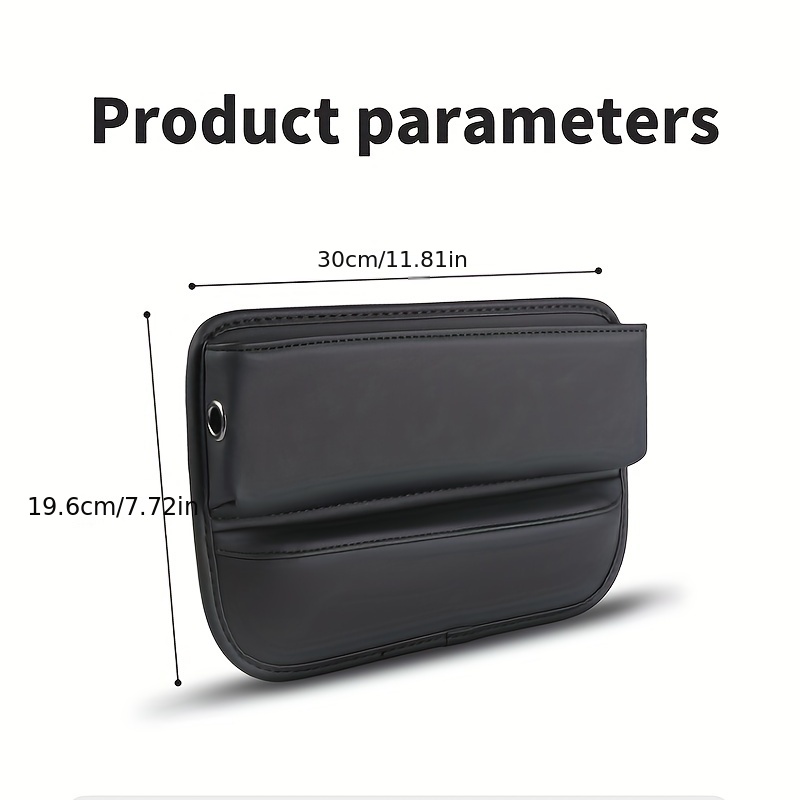 Upgrade Your Car with PU Leather Seat Gap Organizer
