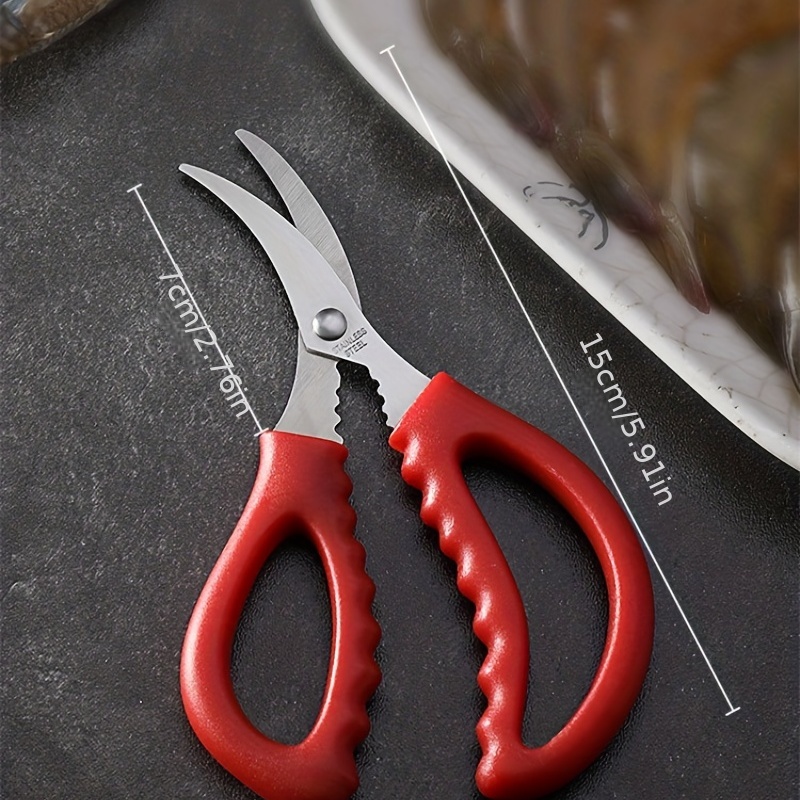 Kitchen Scissors Food Scissors Seafood - Temu