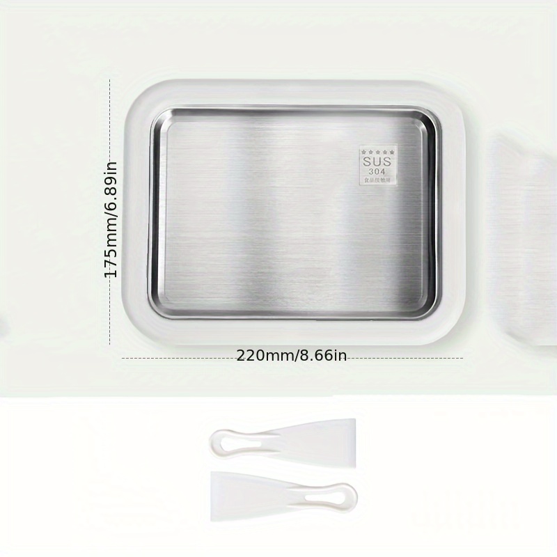 3pcs diy ice cream maker set   summer parties made of 304 stainless steel this compact yogurt and gelato churner is a convenient tool for home use