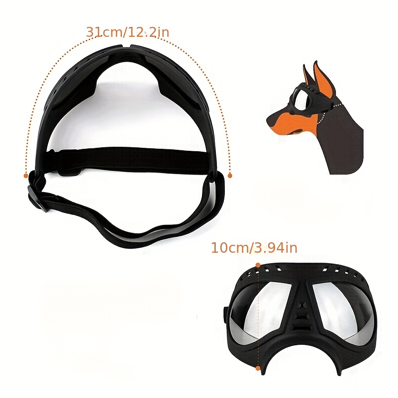 Pet Dog Goggles Anti Uv Dog Sunglasses Waterproof Windproof Dog