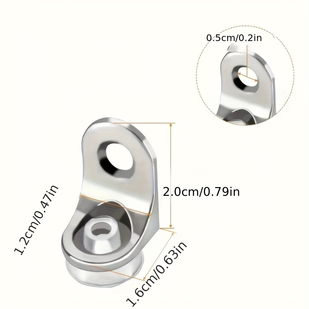 [30pcs Dual-purpose Holder] 30pcs Dual-purpose Shelf Holder | Cabinet Glass Cabinet Removable Suction Cup Wardrobe Bookcase Nail Rack with Zinc Alloy Material to Prevent Rust