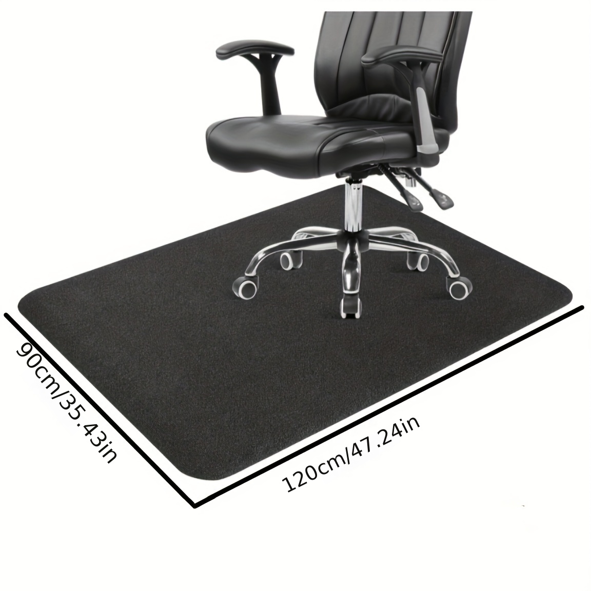 Alfombrilla autoadhesiva para silla de escritorio, alfombra para