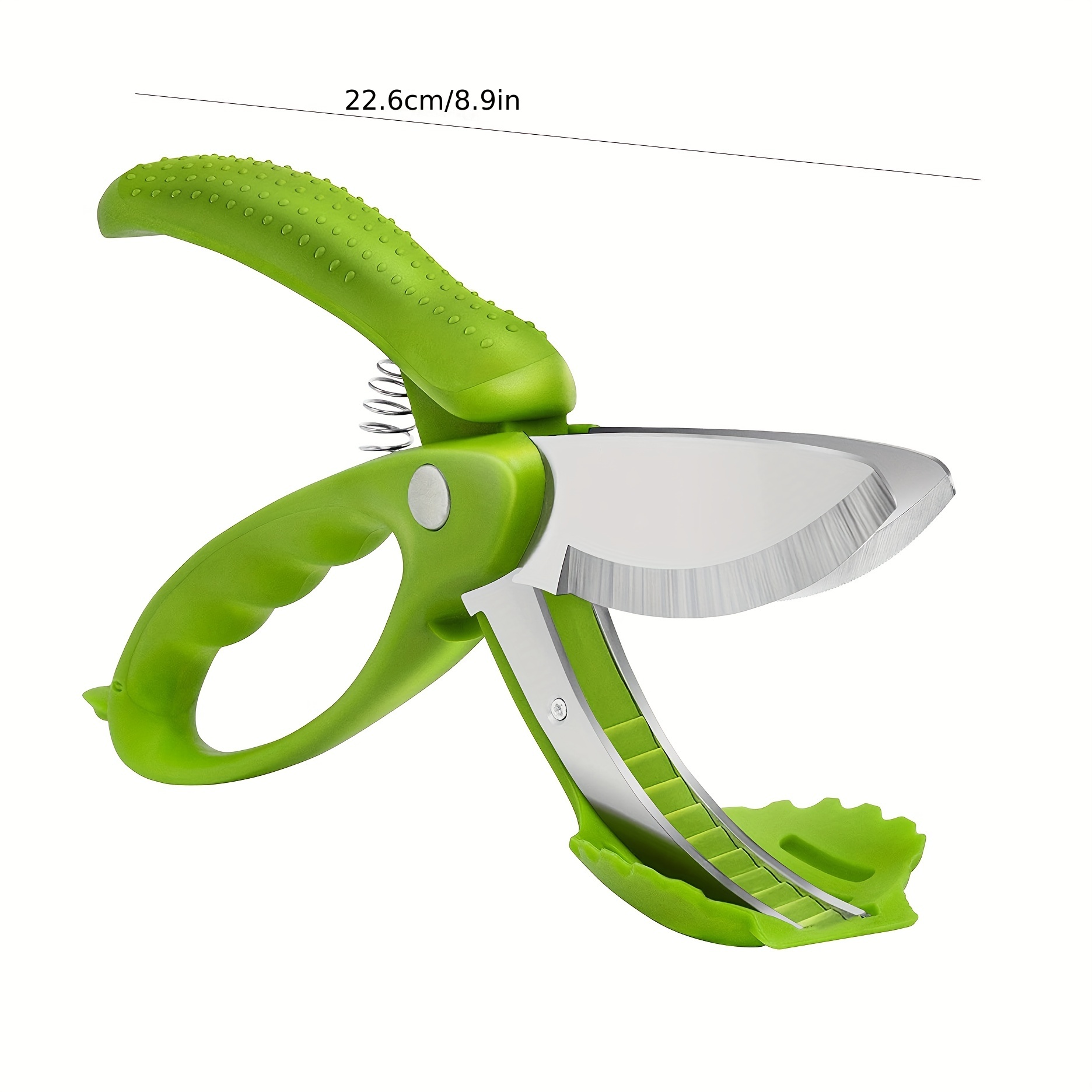 Salad Chopper, Toss and Chop Salad Tongs, Heavy Duty Kitchen Salad  Scissors, Multifunction Double Blade Salad Cutting Tool 