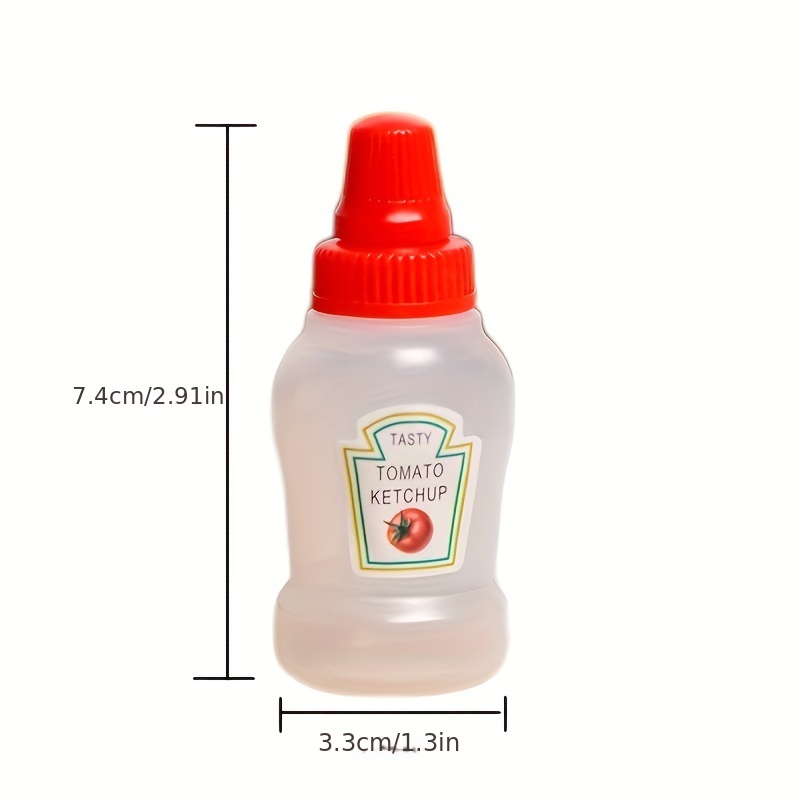 Mini Sauce Bottles, Tomato Ketchup Condiments Squirt, Plasttic Sauce  Bottles Containers, Condiment Squeeze Bottles Mini, Squeezable Jars  Containers