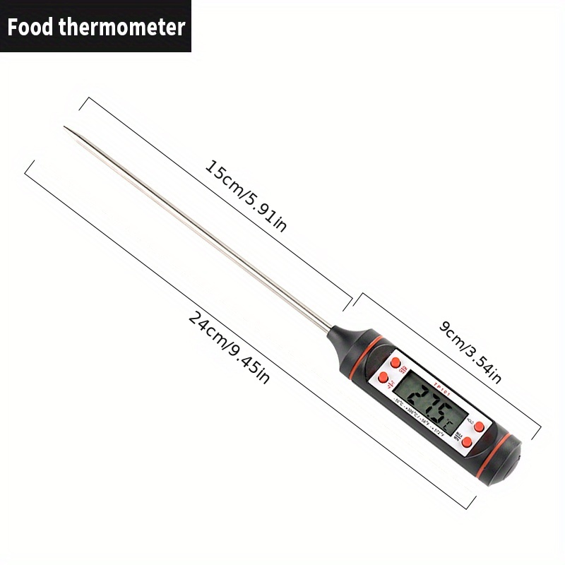 Bolwins Kochthermometer F74 Bolwins Digital Lebensmittel Stift Thermometer  Küche BBQ Fleisch Kochen Temperatur