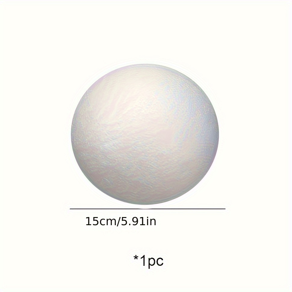 20pcs Large Polystyrene Balls, White Polystyrene Craft Balls, For Art,  Crafts, Home, Party Decoration (10cm/4in)