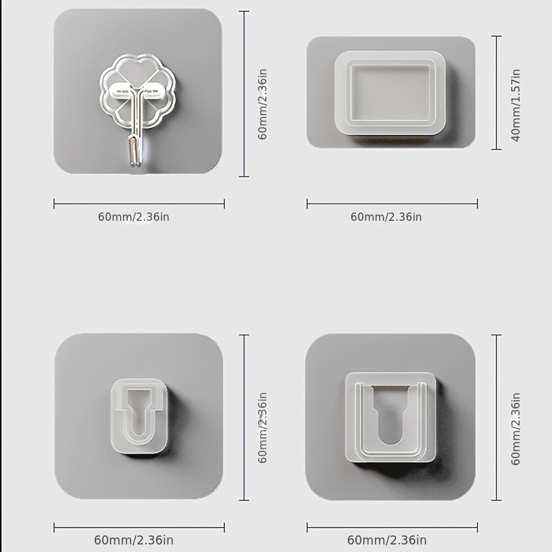 Strong Traceless Hook Easy To Install Non Perforated Hook - Temu