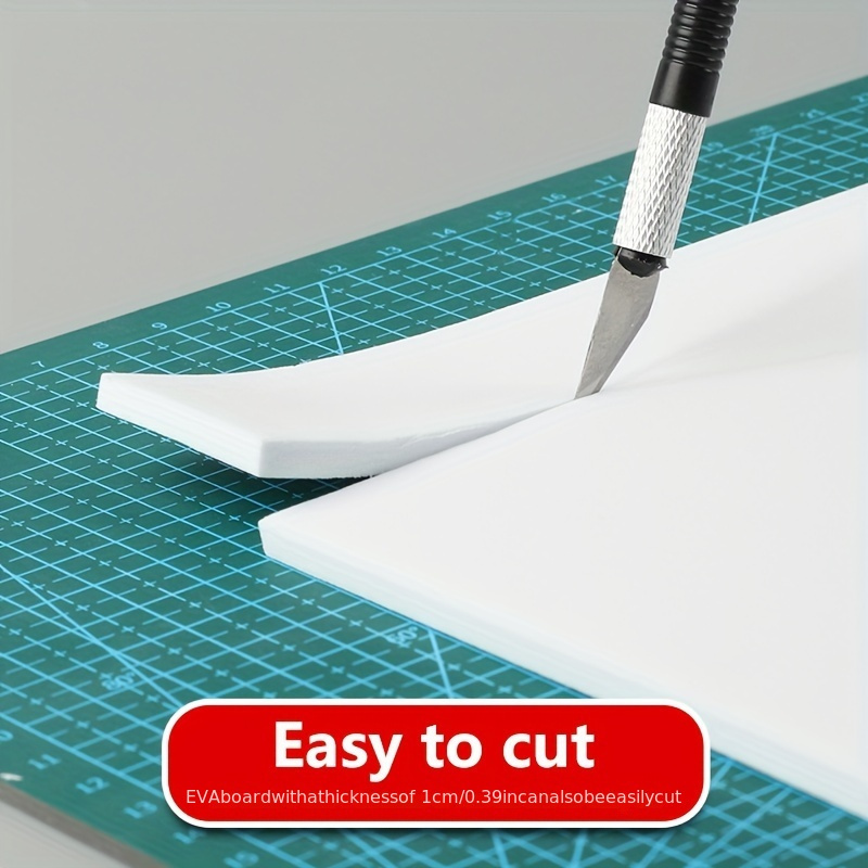 20 Feuilles Mousse EVA 3mm 15x23cm Noir - Pour Broderie 3D, Loisirs Créatifs, Couture Main - Lot Créatif