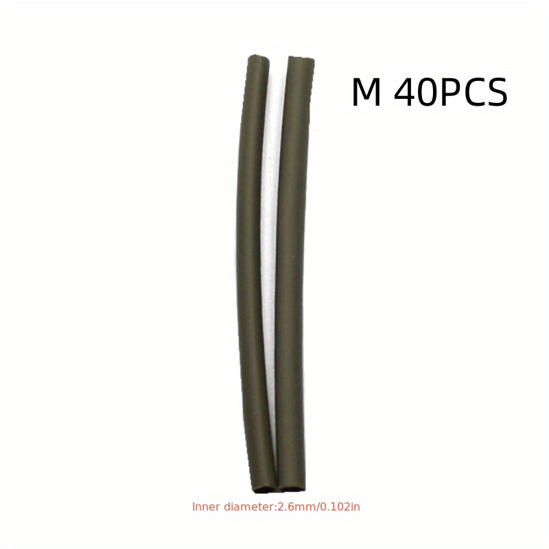 Image of Durable Matte Silicone Heat Shrink Tubing For Carp Fishing - Ideal For Ronnie Rigs And Terminal Tackle - Essential Carp Fishing Accessory