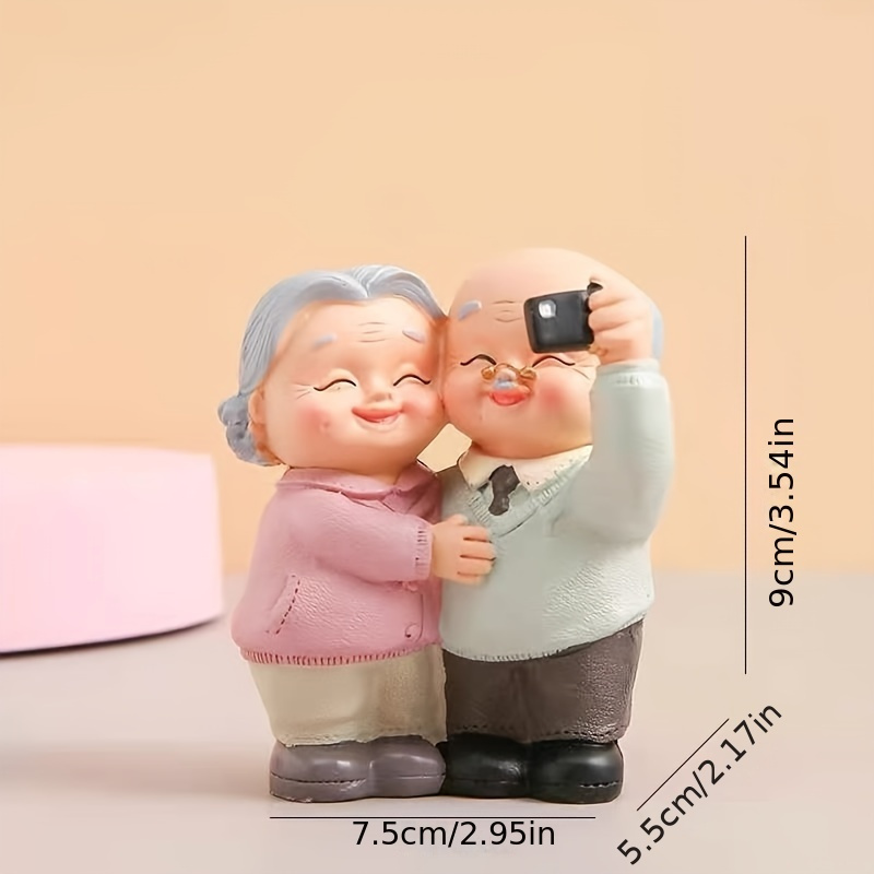 Grandparents - Figurines - For Decor, Display, No Needed