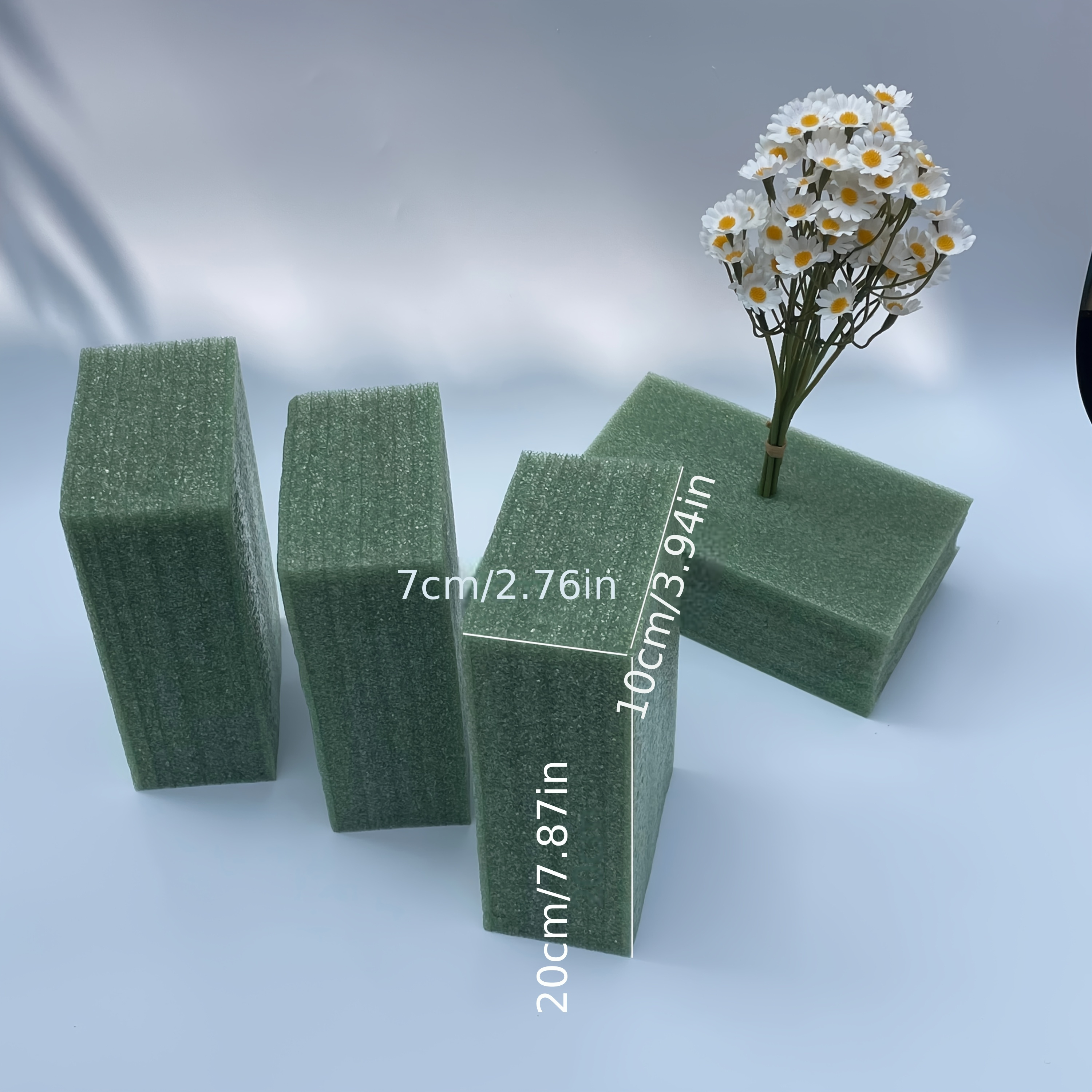 4pcs/6pcs Blocks, , Cuttable, For Wedding Decor, Mother's Day, Thanksgiving