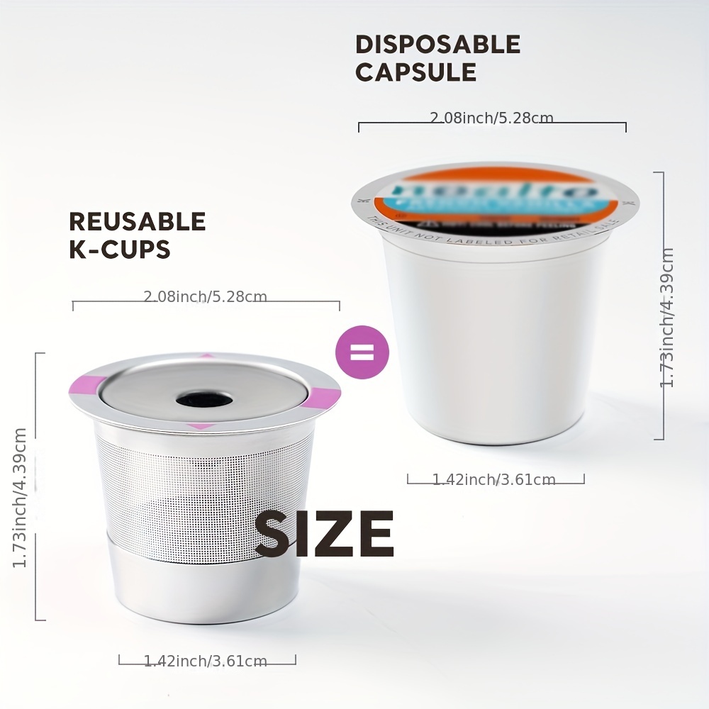 Reusable K Cup Coffee Filters Keurig Universal Stainless - Temu Canada