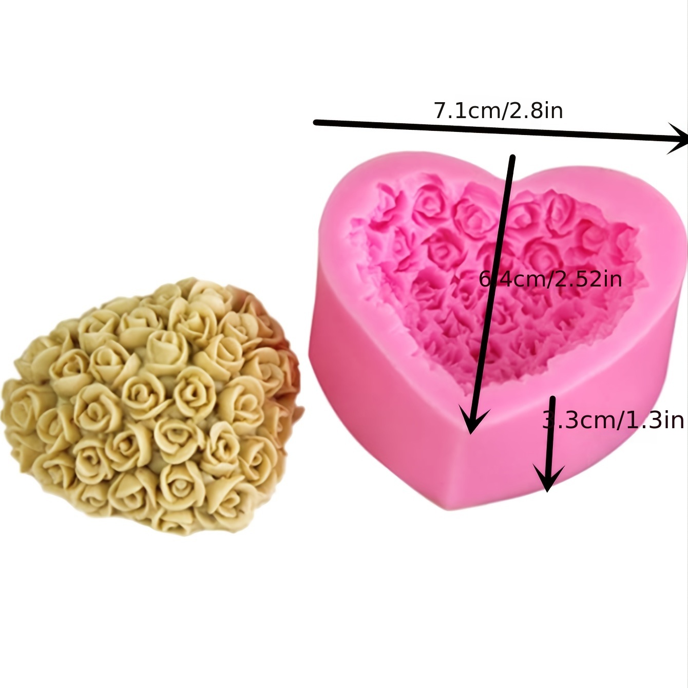 Blossom Rose Silicone Mold – FUNSHOWCASE