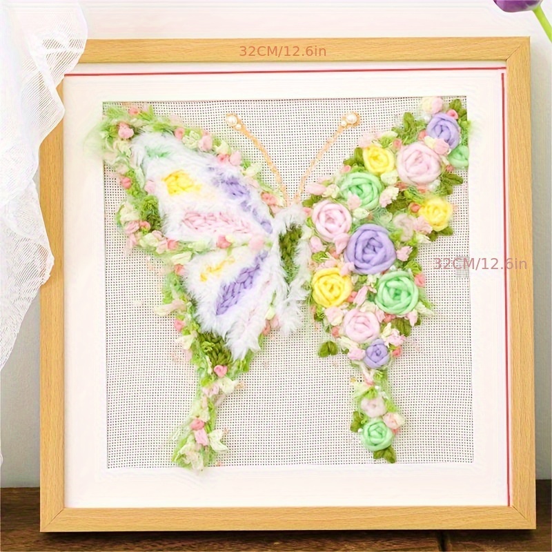 Handmade Butterfly Fabric shops Art