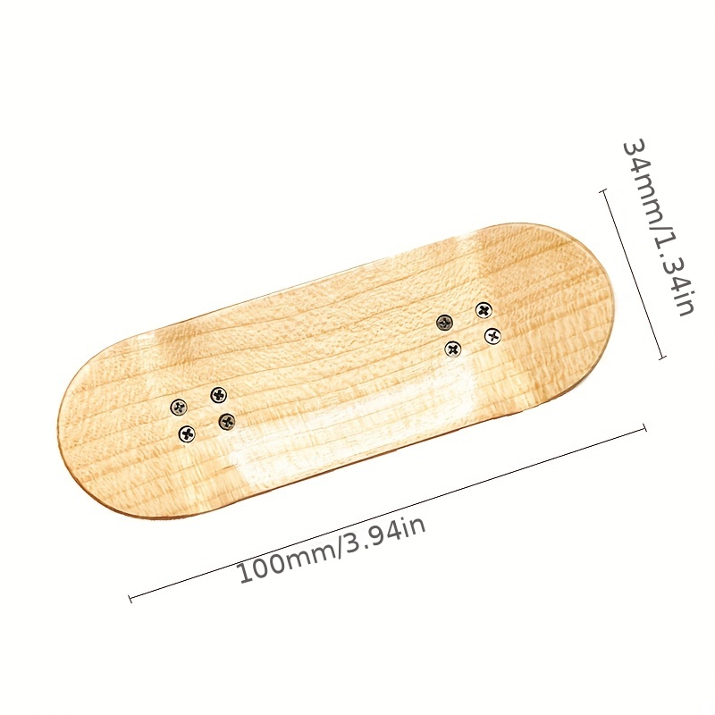 34mm Tablero Dedos Madera Arce Conjunto Skateboard Dedos - Temu
