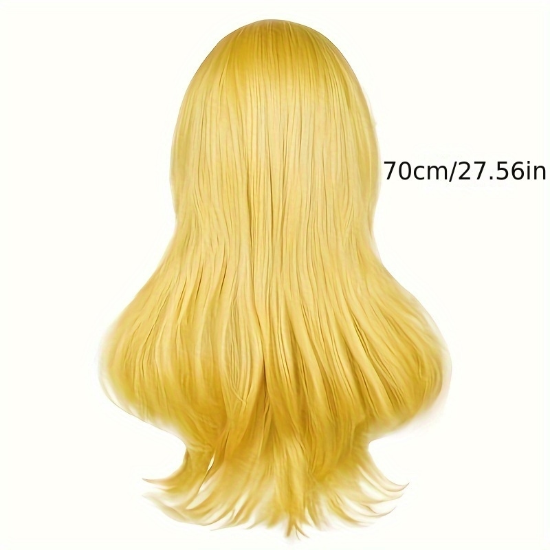 Blonde Princess Dress Up Wig Costume Wigs Layered Long Spiky Temu