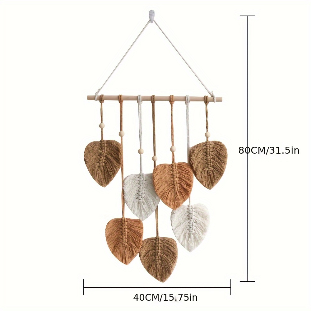 TEMU Bohemian -made Tapestry Hanging Decor, Room Wall Decoration, Wall Tapestry, Room Background Setting, Decorative Hanging Ornament, Event Scene