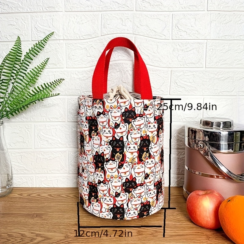 OBIONO Japanese Style Canvas Lunch Bag — Obiono