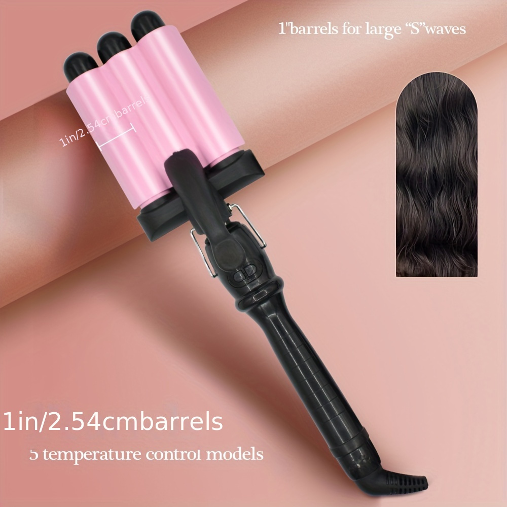 Hair Curling Iron Three tube Hair Curler Egg Roll Hair Styling Tool DIY Hair Curling Iron Gifts For Women