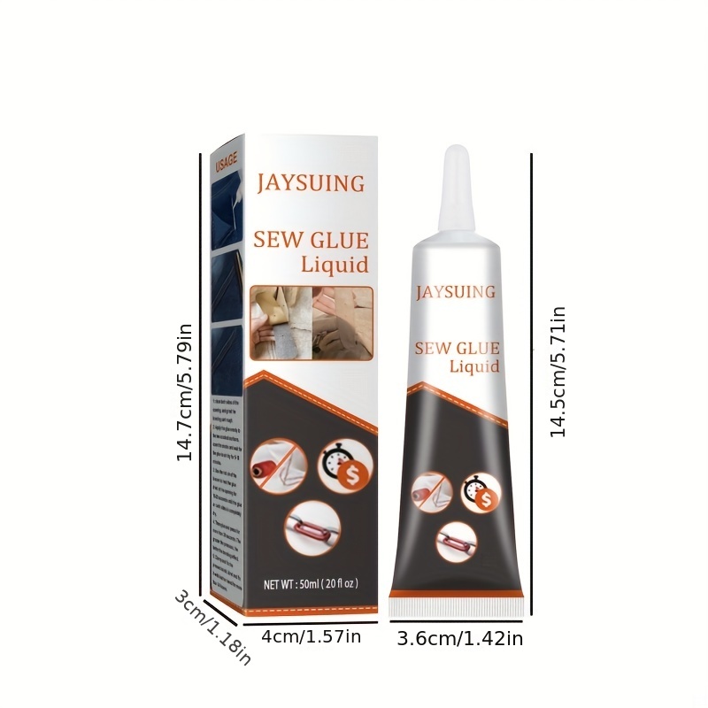 New Ultra-stick Sew Glue Durable Stitch Liquid Sewing Glue