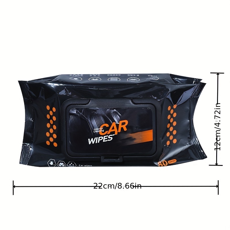 Car Interior Coating Cleaning Wipes Car Surface Plate Plastic Faux Leather  Seat Special Decontamination Care Car Wiping Artifact