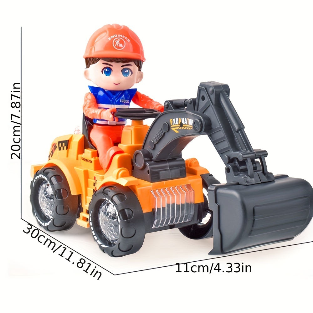 Electric sales bulldozer toy