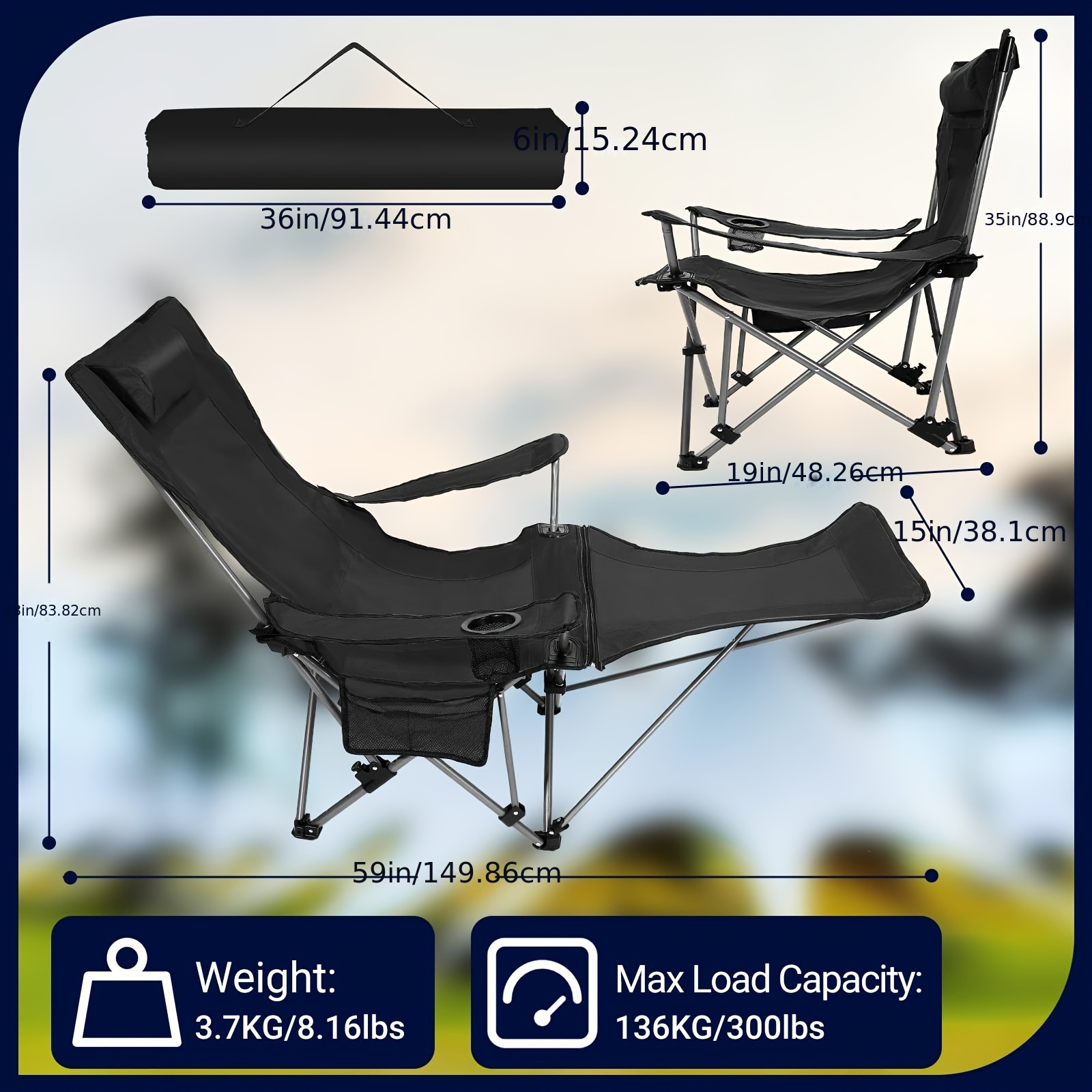  NABEIM Camp Chairs for Adults,Portable Camping Chairs Two Pack,Folding  Fishing Chair with Back,Wood Folding Portable Camping Chair for  Adults,uitable for Outdoor,Picnic,Camp,Picnic,Beach,Hiking : Sports &  Outdoors