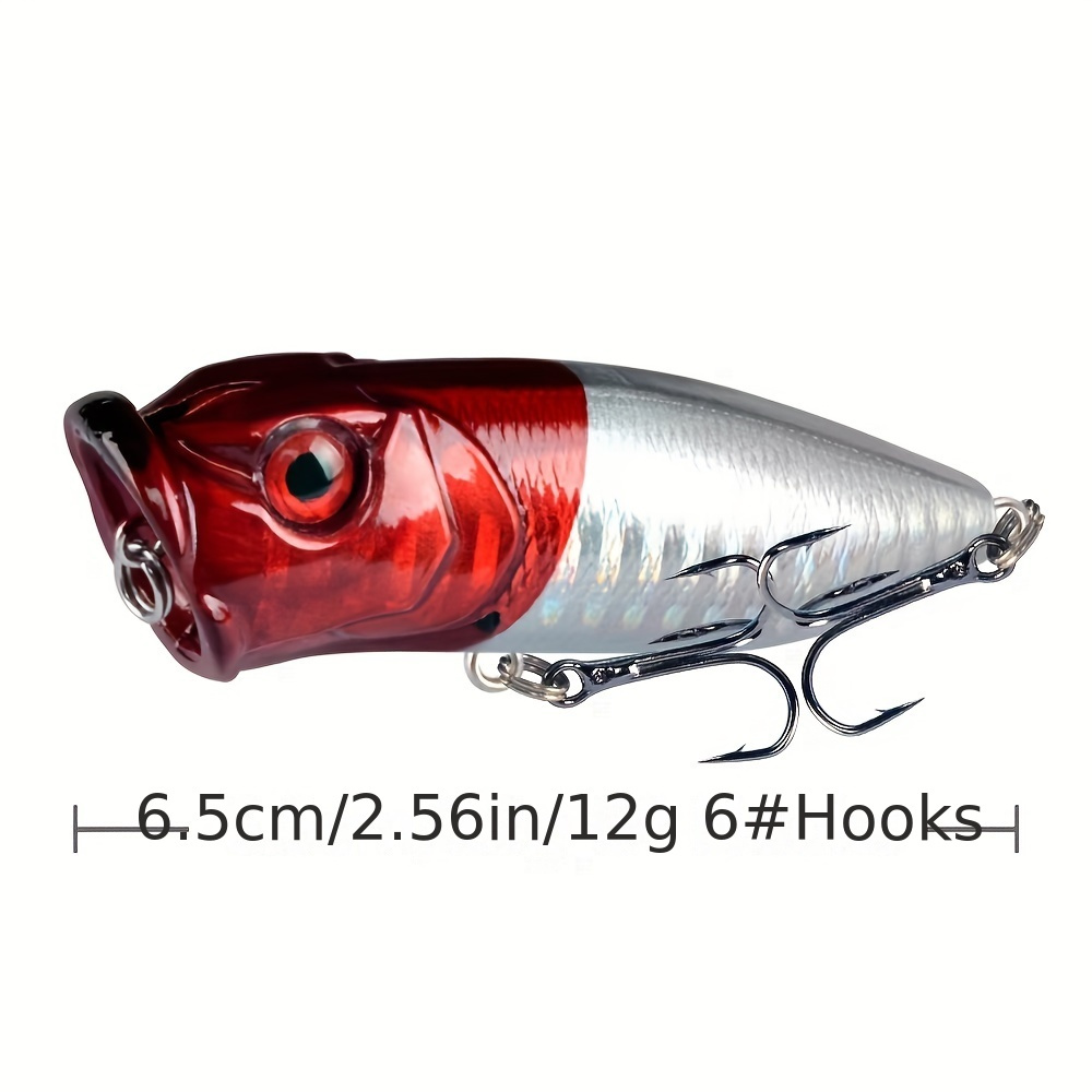 1pc Artificial Floating Popper Fishing Lure Bionic Thunder Frog
