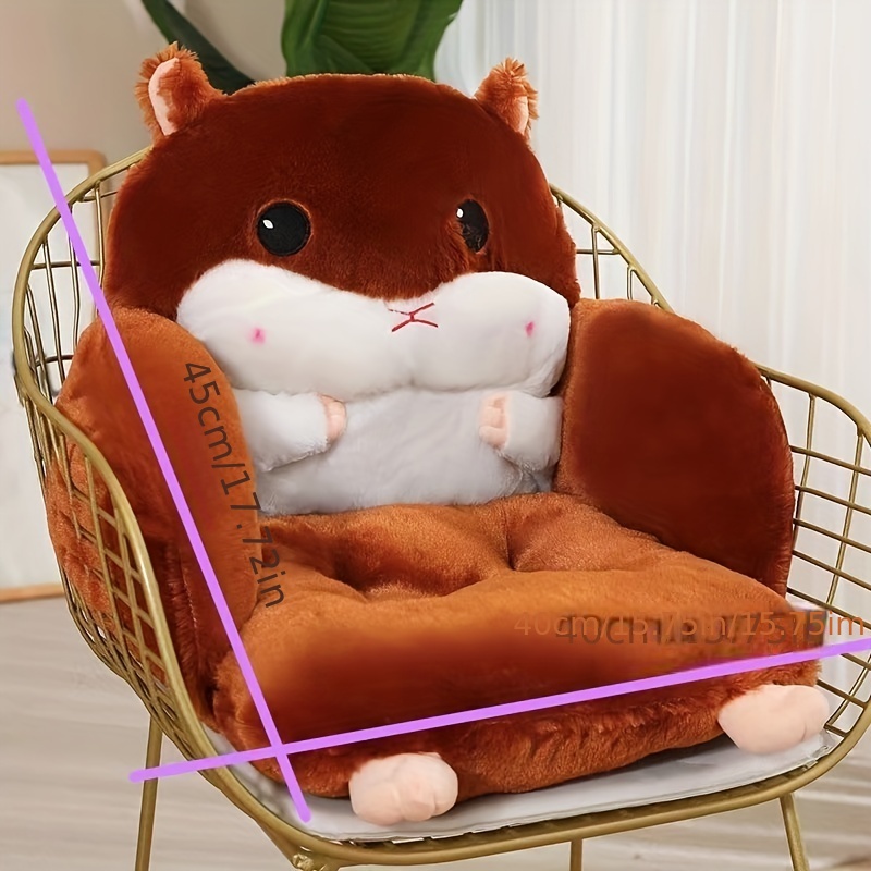 Cute Seat Cushion Hamster Shape Lazy Sofa Cozy Warm - Temu
