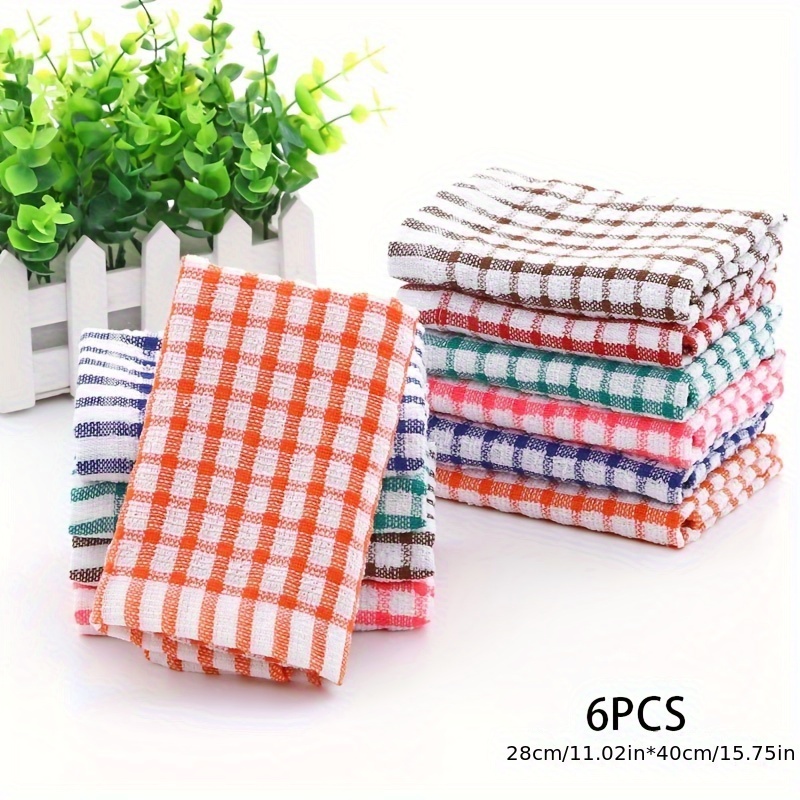 

6 Pcs Towel Dish Towels Cleaning