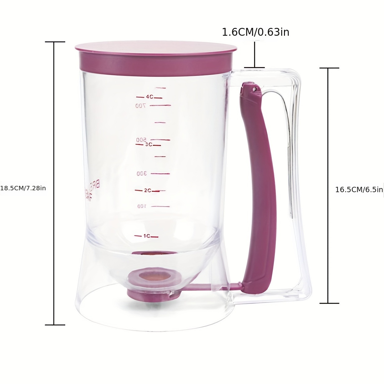 KPKitchen  Portion Control Batter Dispenser 