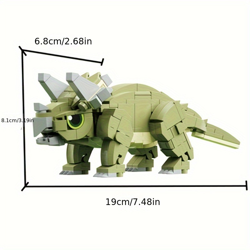 Jurassic Dinosaur World Building Blocks Educational Toys Temu