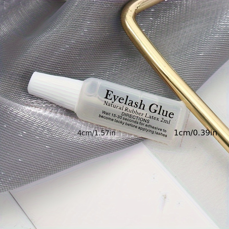 2ml Mini False Eyelash Glue With Brush Tip Makeup Lash Adhesive