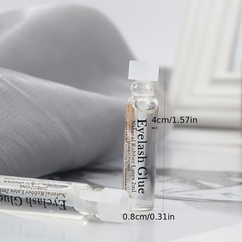 2ml Mini False Eyelash Glue With Brush Tip Makeup Lash Adhesive
